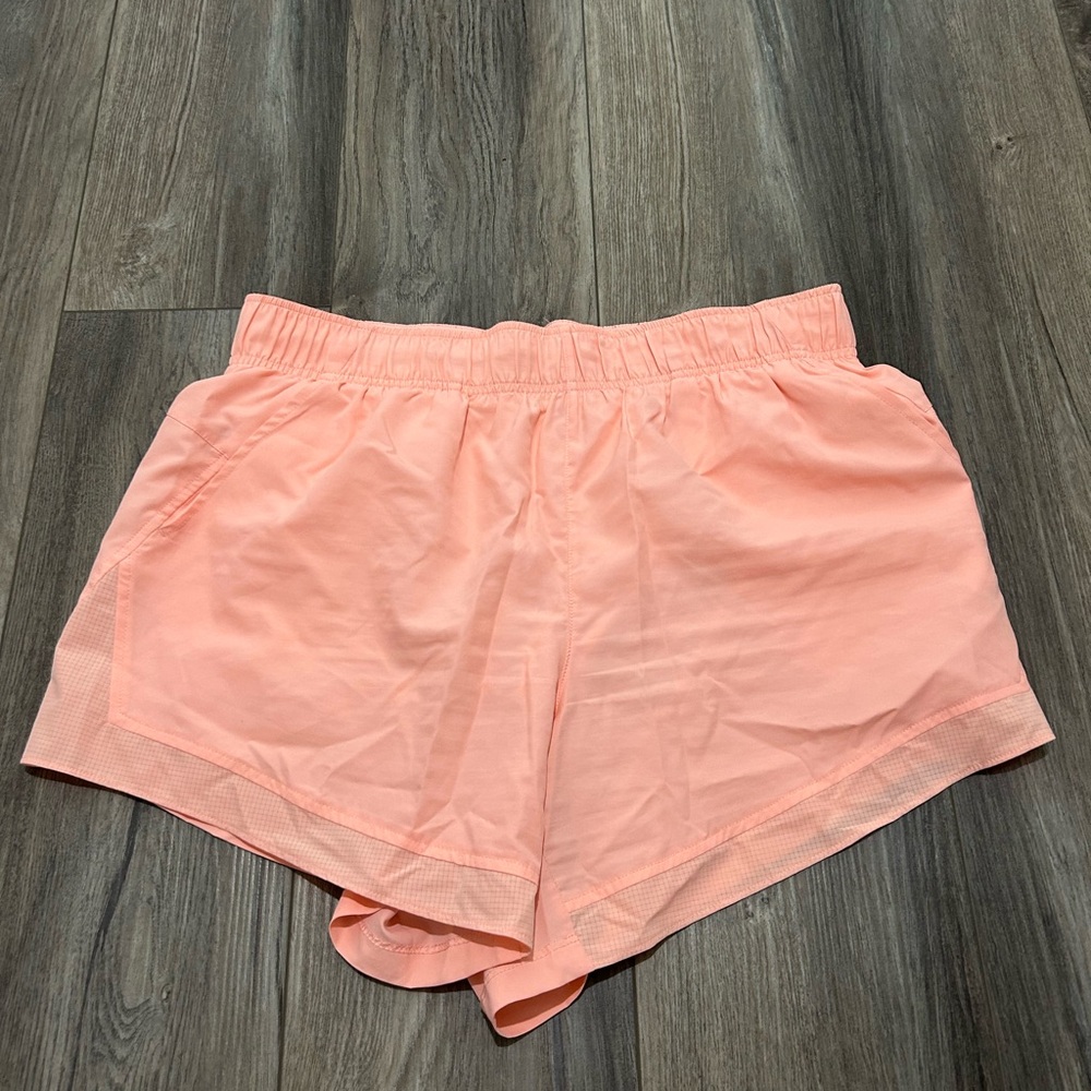 Athletic Works Pink Athletic Shorts Lightweight Elastic Waist